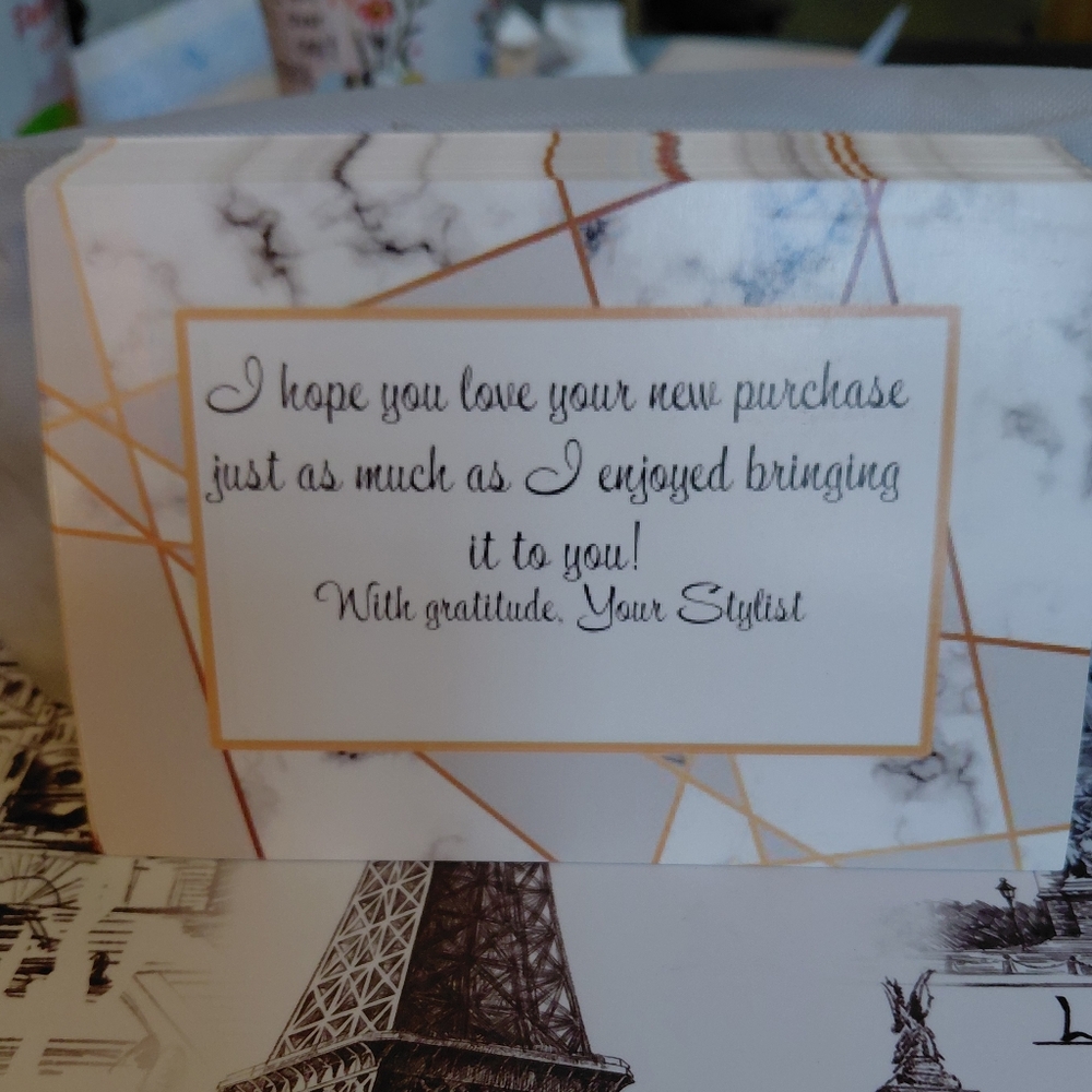 25ct. 4x6  Thank You Cards/3 Random Polymailers ✨️PRICE FIRM✨️ - Picture 3 of 5